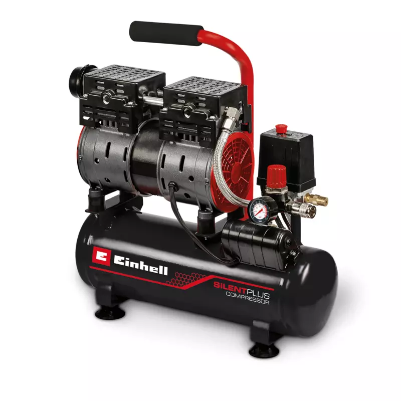 Compresor portátil Einhell TE-AC 110/6 Silent Plus de 6 litros